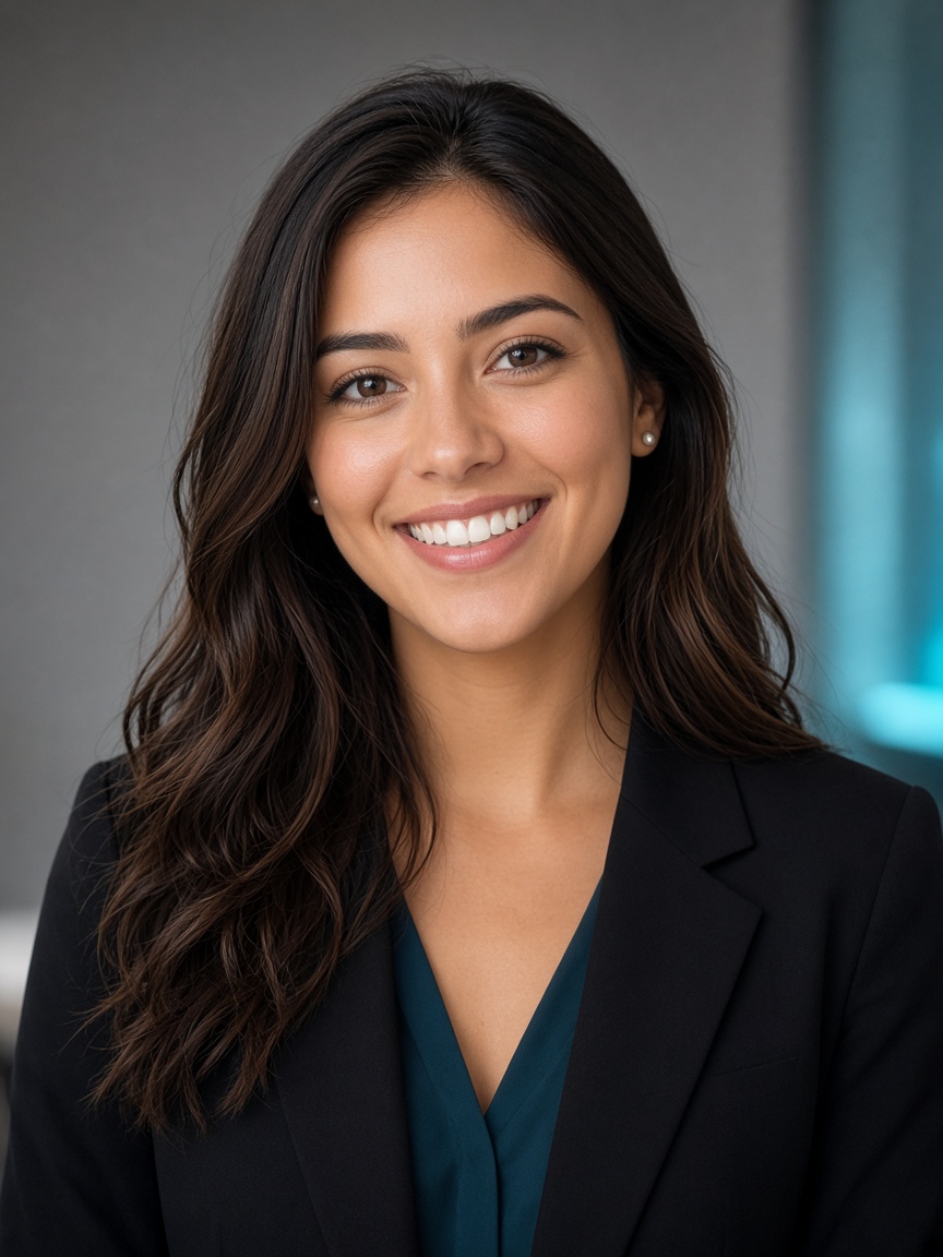 Portrait of Sofia Alvarez, Customer Experience Director